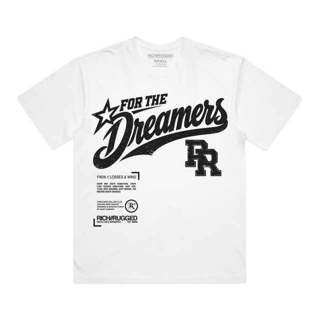 FOR THE DREAMERS Heavy Boxy Tee