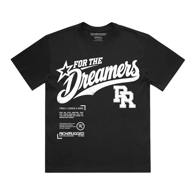 FOR THE DREAMERS Heavy Boxy Tee