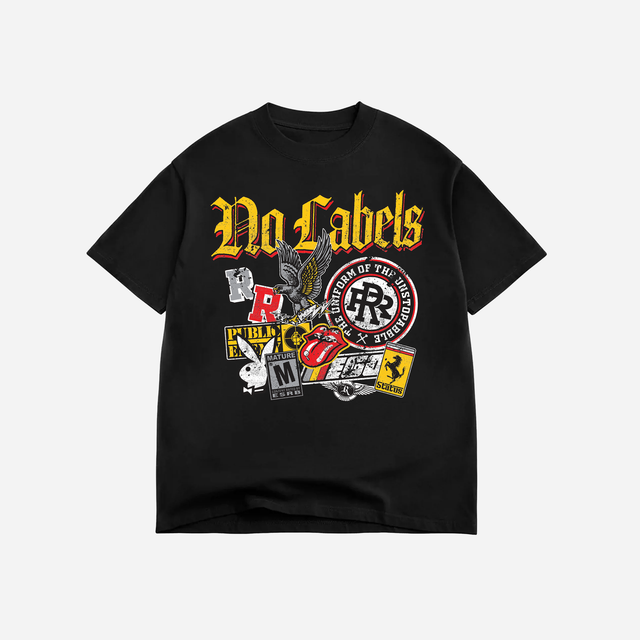 No Label Boxy Short Sleeve Tee
