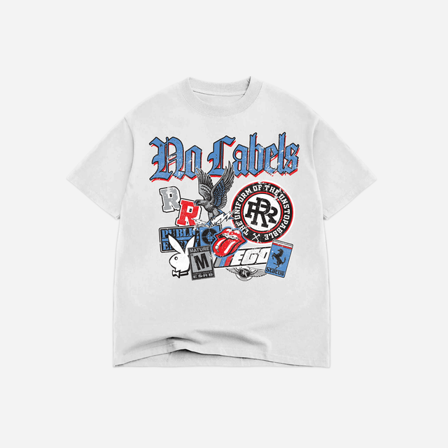 No Label Boxy Short Sleeve Tee