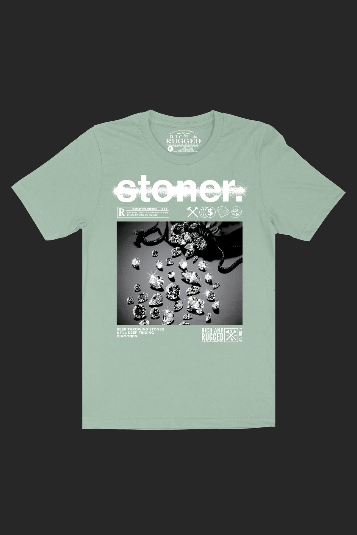 STONER - DUSTY BLUE